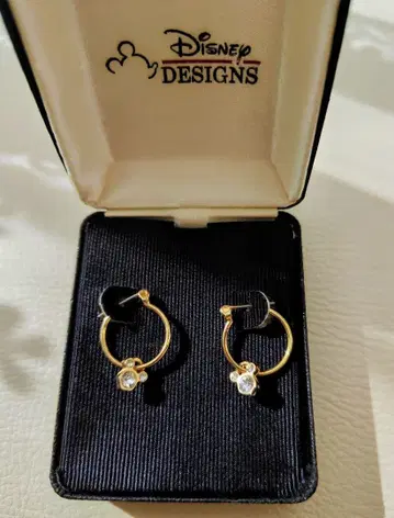 Disney 미키마우스 귀걸이 골드