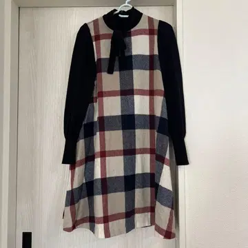 BLUE LABEL CRESTBRIDGE 체크 무늬 원피스 36