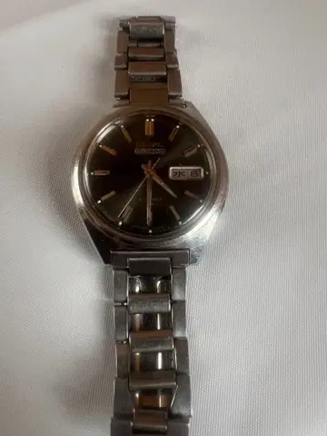 SEIKO 5 Actus 손목시계 블랙