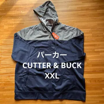 Cutter & Buck 후드티 XXL 네이비/그레이