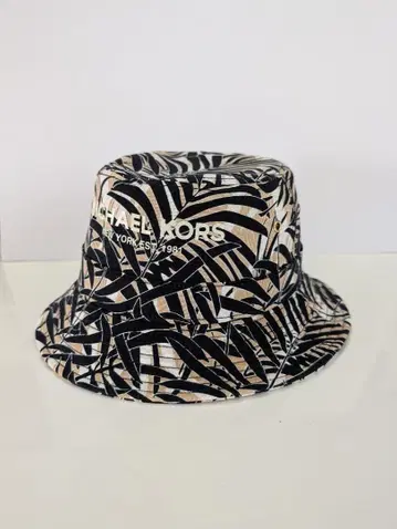 MICHAEL KORS 버킷햇 잎 패턴