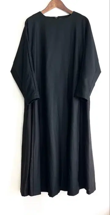 ADIEU TRISTESSE A라인 롱 원피스 블랙