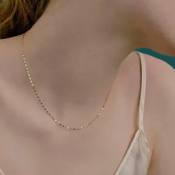 les bon bon 빅토리아 목걸이 골드 10k