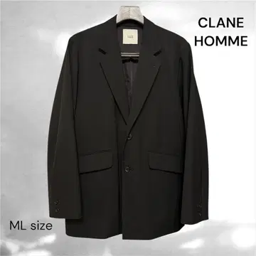 CLANE HOMME 블랙 테일러드 자켓 오버 사이즈