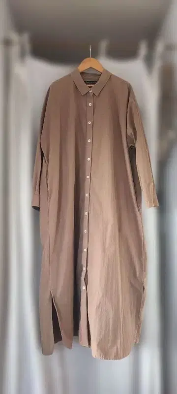 새상품급 Sunny Clouds 써니클라우드 셔츠 원피스 롱 원피스