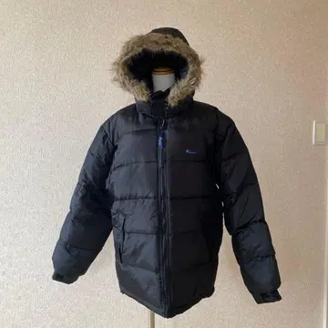 penfield 블랙 다운 자켓 후드 부착