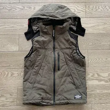 버틀 후드 부착 방한 베스트