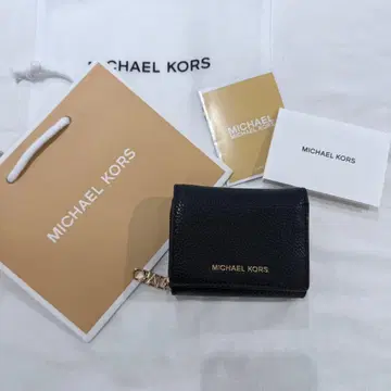 MICHAEL KORS 블랙 접이식 지갑