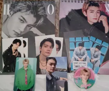 M!LK 사노 하야토 달력 & 트레이딩 카드 & 캔뱃지 세트