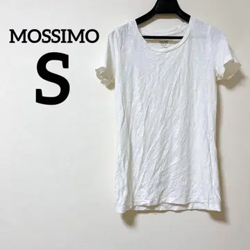 MOSSIMO 반팔 T셔츠 [ S ] 화이트 티셔츠 흰색 이너