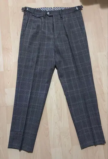 수트 컴퍼니 blazer's bank 그레이 체크 슬랙스