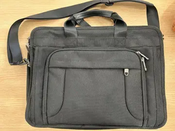 블랙 나일론 비즈니스 백