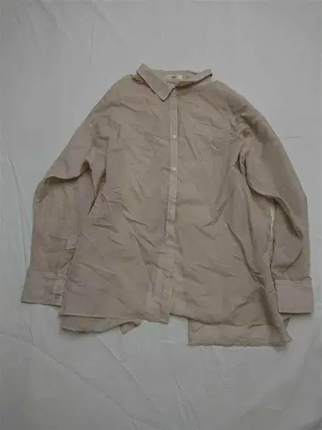 에미 시어 셔츠 베이지 계열 ONE SIZE