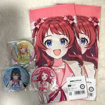 학원 아이돌 마스터 DMM 스크래치 캔뱃지&천 포스터