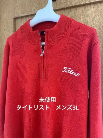 Titleist 남성용 집업 스웨터 3L