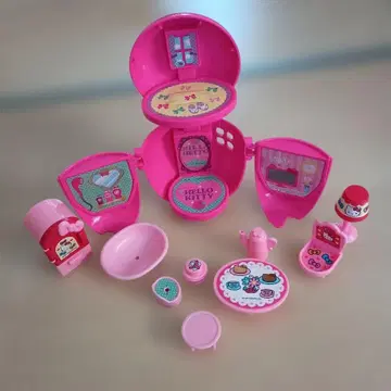 키티 사과 오두막 세트