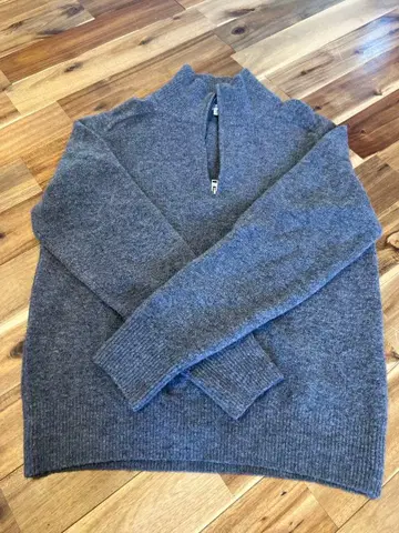 UNIQLO x JWA 수플레얀 하프 지퍼 스웨터 (긴팔)