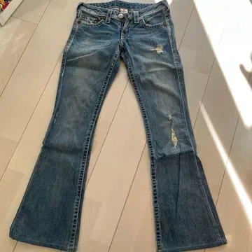 트루 릴리젼 부츠컷 데님 27