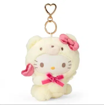 헬로키티 인형옷 마스코트 홀더 키티 곰