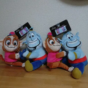 알라딘 커튼 태슬 봉제 인형 2세트