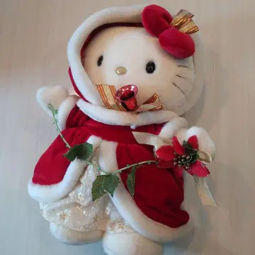 헬로키티 크리스마스 봉제 인형