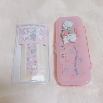 산리오 니야니뉴녜뇽 면봉 케이스 & 반창고