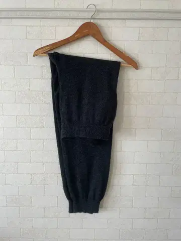 cash&barba 몽골 캐시미어 팬츠 Top Gray size2