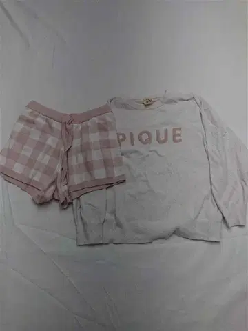 젤라또피케 로고 풀오버 & 숏팬츠 세트 핑크 ONE SIZE