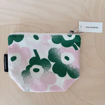 미사용 새상품 마리메꼬 미니 우니코 파우치 코스메틱 백