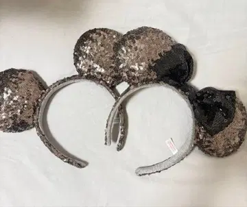 미키 미니 머리띠 (스팽글)