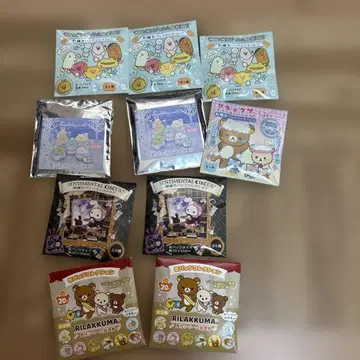 새상품 20주년 한정판 구하기 어려움 산엑스 리락쿠마 스밋코 캔뱃지