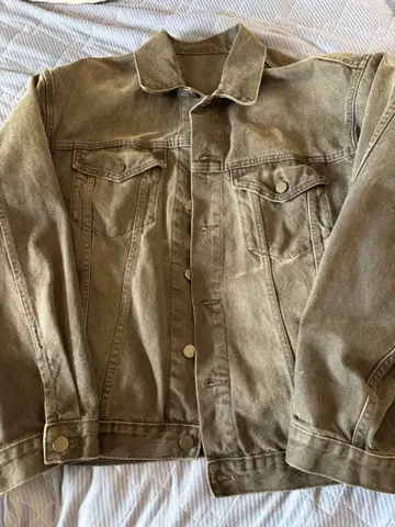 그레이 데님 자켓