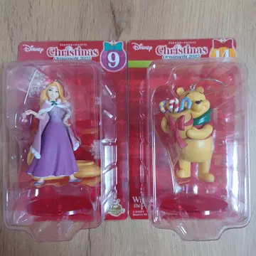 Disney 크리스마스 오너먼트 2025 라푼젤 푸우