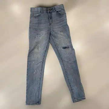 RTEG 아담스 저글러 페인트 스키니 데님 팬츠 XL