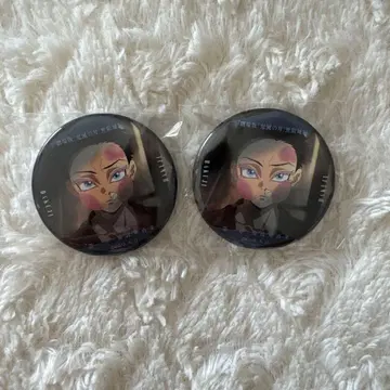 귀멸의 칼날 하쿠지 캔뱃지 말하는 눈빛