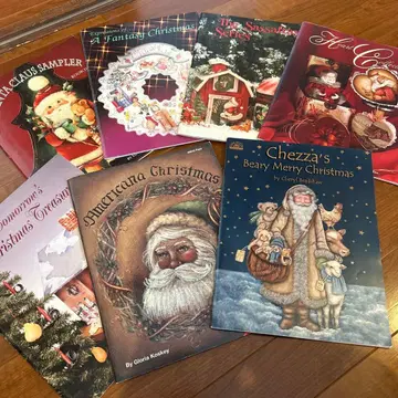 톨 페인트 크리스마스 아트 외국도서 7권 세트