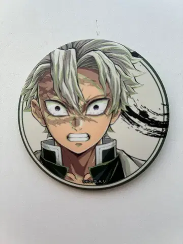 귀멸의 칼날 기둥전 매트 캔뱃지 시나즈가와 사네미