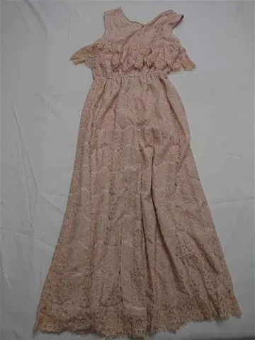 프리지아 레이스 원숄더 올인원 S 핑크