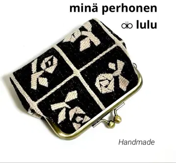 미나 페르호넨 Lulu 루루 가마구치 파우치 Handmade