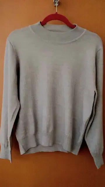 [ ROPE ] 그레이 긴팔 니트 스웨터 L 사이즈