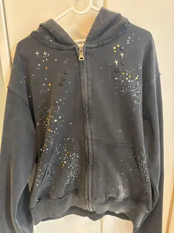 WLNEXT 큐빅 지퍼 후드티