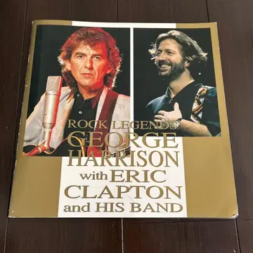 에릭 클랩튼 조지 해리슨 라이브 팜플렛