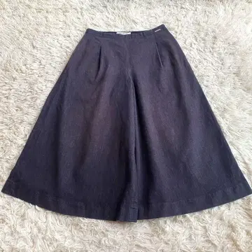 폭시 FOXEY 가우초 팬츠 와이드 팬츠 데님 38780