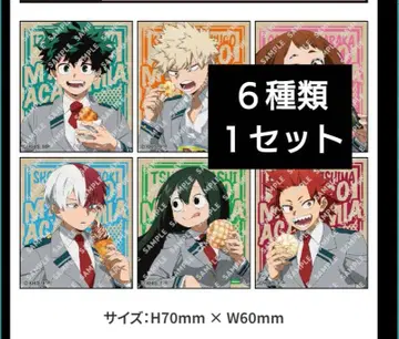 나의 히어로 아카데미아 스티커 세븐일레븐 씰 히로아카