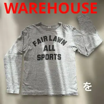 일본제 WAREHOUSE 웨어하우스 긴팔 티셔츠 롱T 초레어 구제 의류