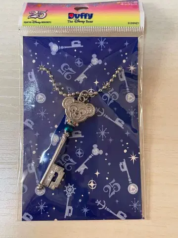 더피 25주년 목걸이 디즈니씨 160mm