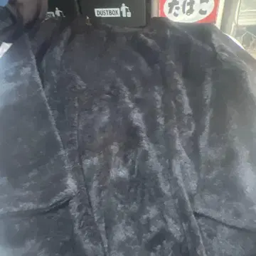 칼카니 숏 퍼 V넥 롱T XXXL 블랙