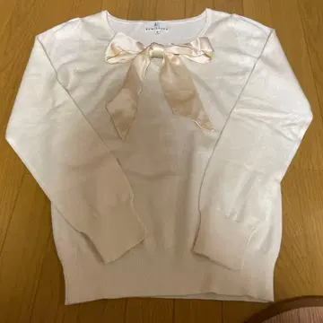 쿠미쿄쿠 komikyoku 스웨터 니트 리본