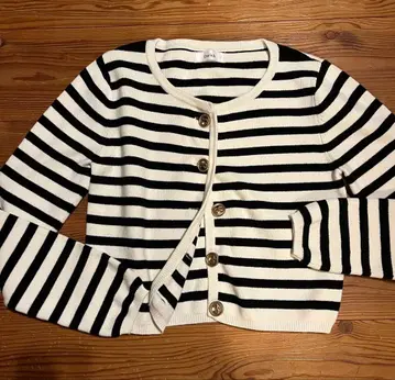 darich 보더 니트 가디건