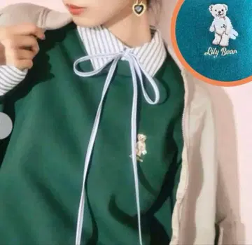 lily brown 릴리 브라운 lily bear 맨투맨 그린